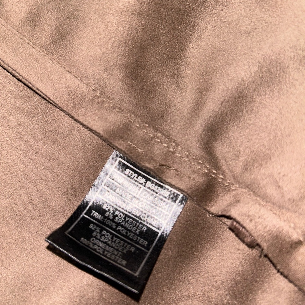 Bb Dakota Suede Drape Jacket - image 5